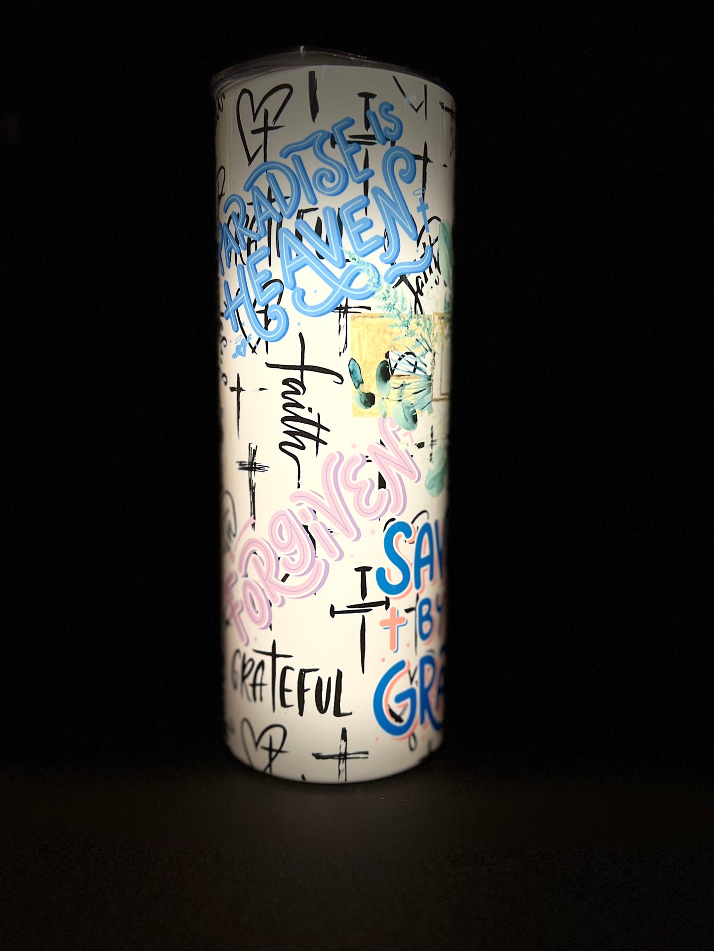 Grateful 20oz stainless steel tumbler