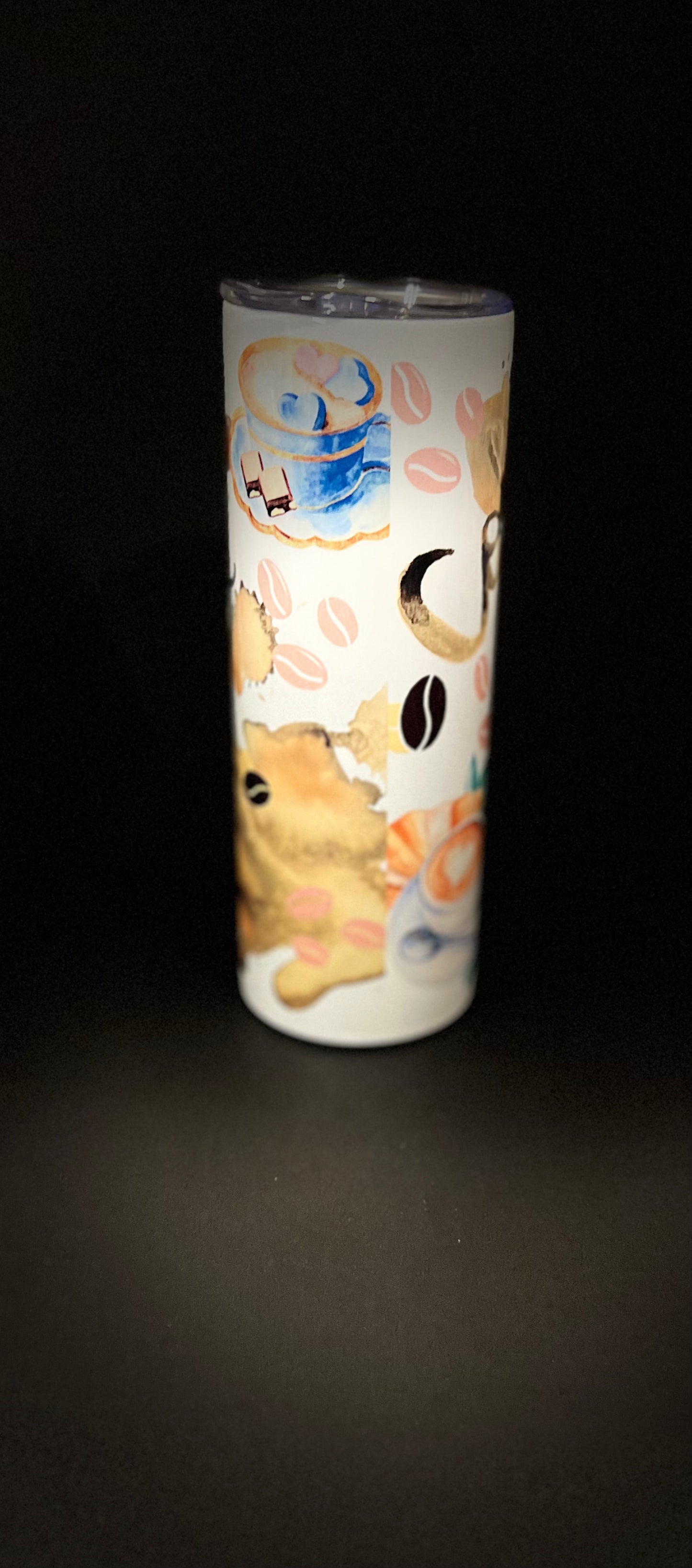 Coffee Helps 20oz stainless steel tumbler