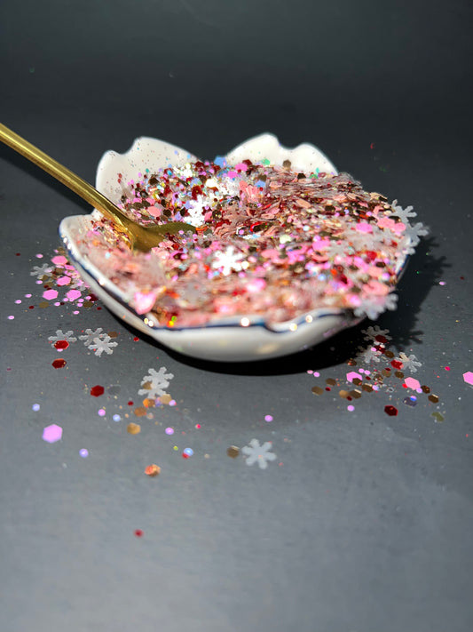 Silent Night/ 2oz mylar bag of Chunky Glitter Mix