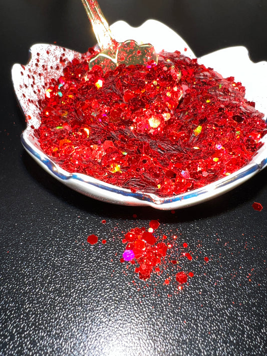 “Diva”/ 2oz mylar bag of Chunky Glitter Mix